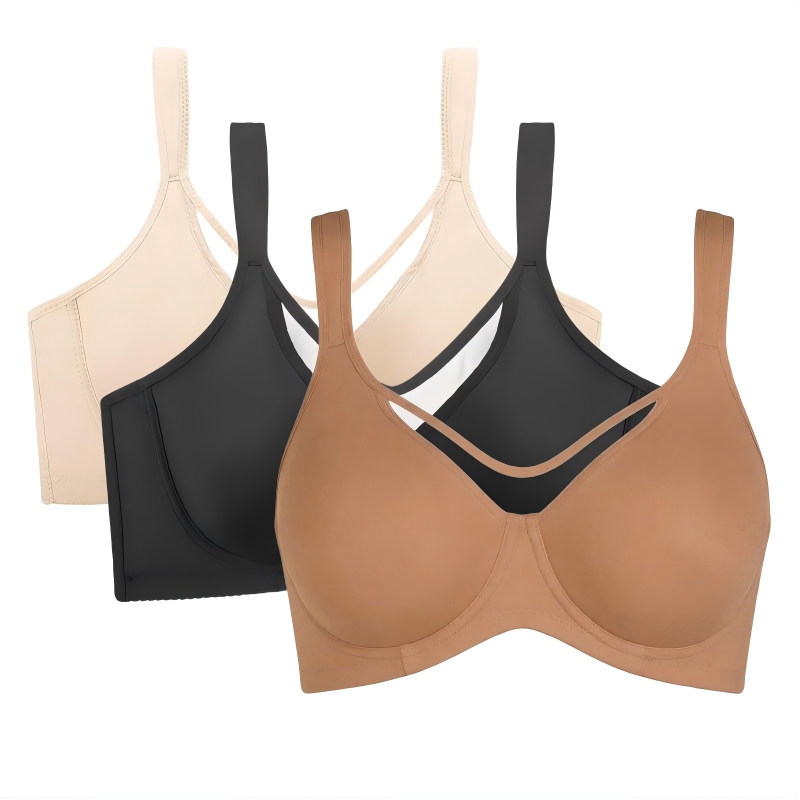 🏆 Last Day Special Price 💐Women's Elegant Sheer Full Coverage Plus Size Bra