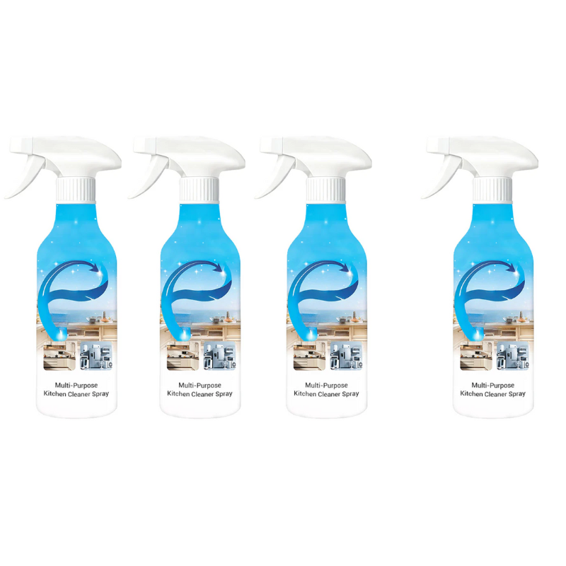 🥳2026 HOT SALE🥳💞50K+ SOLD!🧼🌿 Stubborn Grease? Gone in Seconds! Powerful Multi-Surface Kitchen Spray. ✨🍳