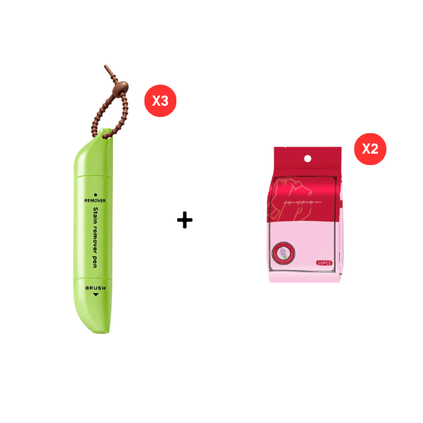 🥳2026 HOT SALE🥳Portable Dual-Head Stain Remover Pen