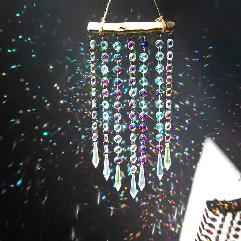Colorful Crystal Wind Chime Pendant
