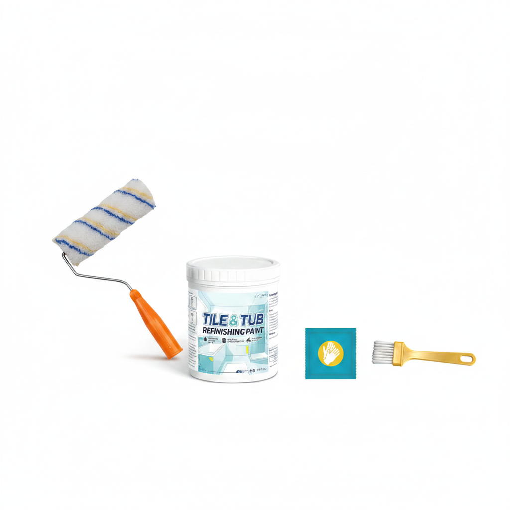 🥳2026 HOT SALE🥳💞50K+ SOLD!⚡ 50% OFF!Premium Tile & Tub Refinishing Paint Kit