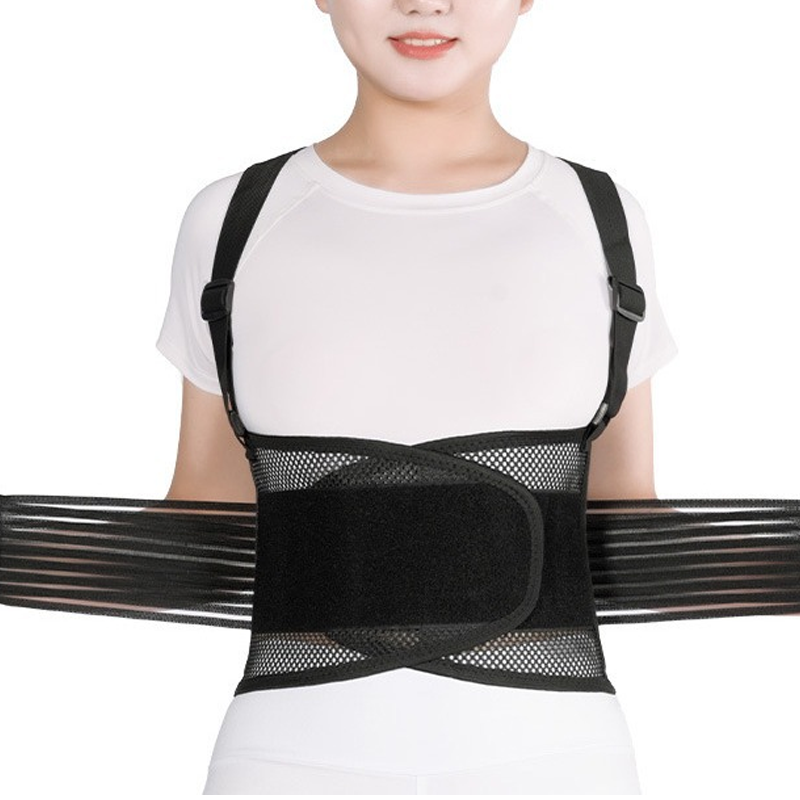 Breathable Posture Corrector - Back Pain Relief & Tummy Control