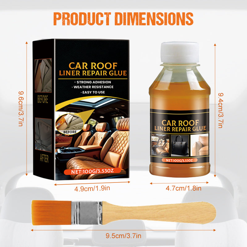 🔥Hot Sale 52% OFF🔥Car Headliner Repair Adhesive|Heat Resistant Quick-Dry Fabric & Leather Bonding Glue ✨