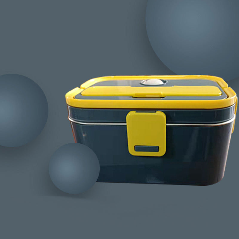 🍱🥣Portable Electric Heated Lunch Box |Enjoy Hot Meals on the Go🔥