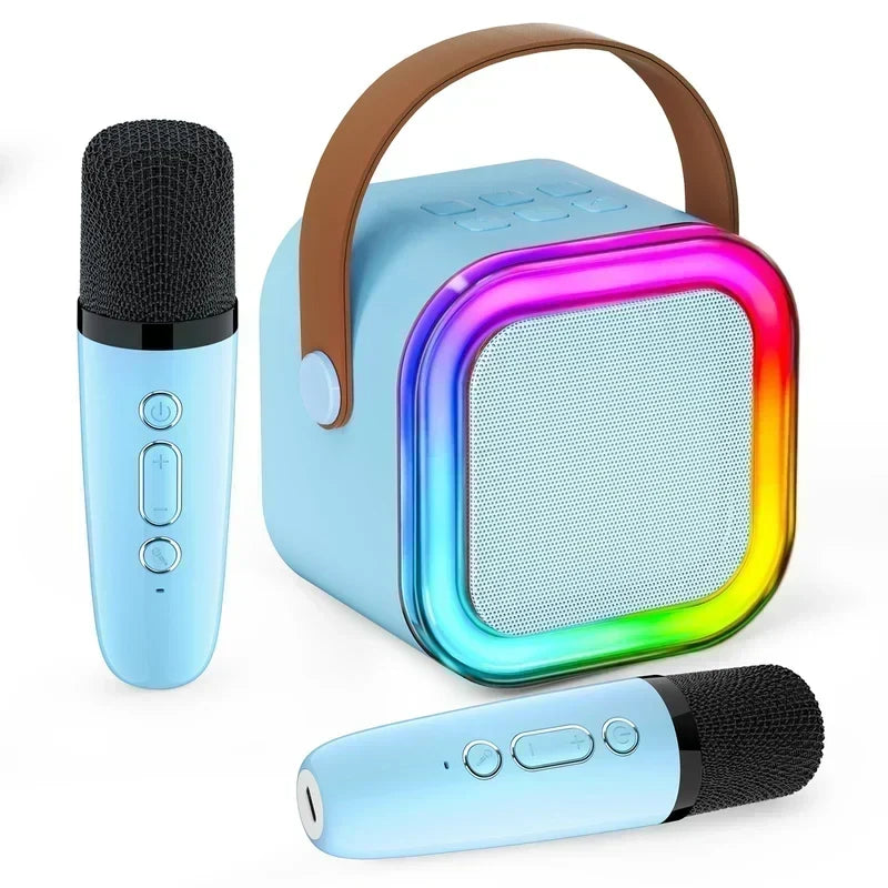🎉 Save 50% Now! Mini Karaoke Machine for Kids with Wireless Microphones – Music, Fun & Singing at Home 🎤✨