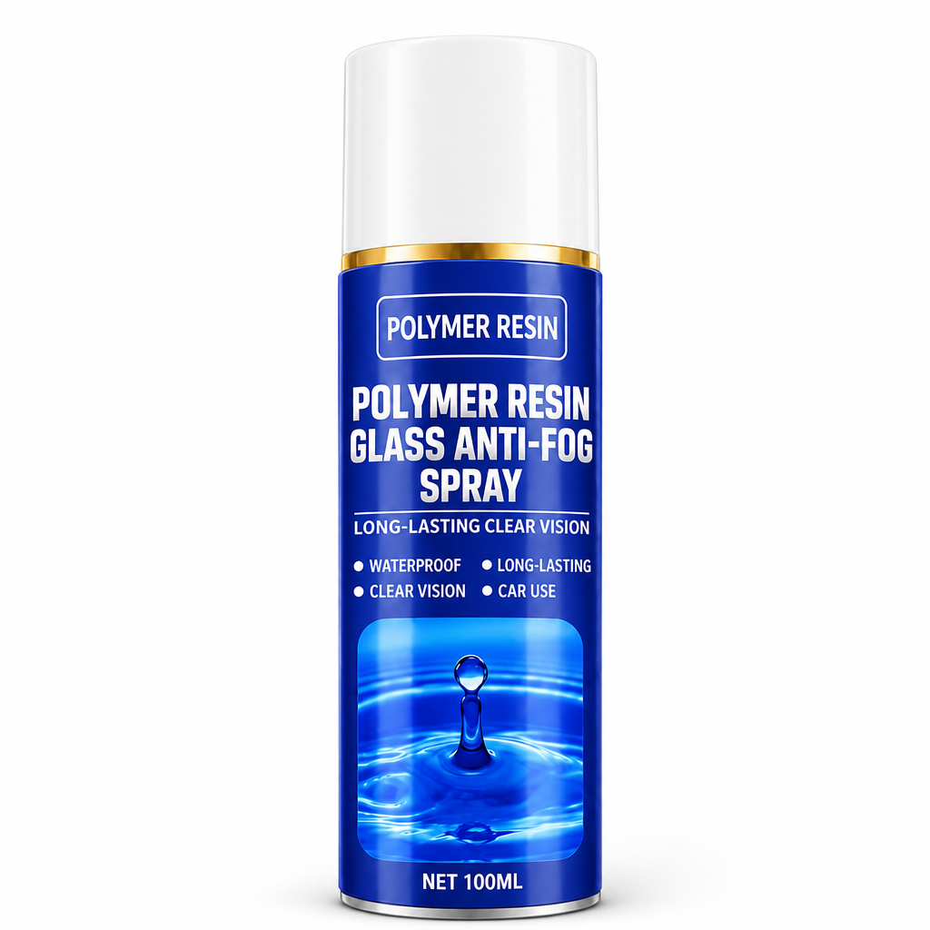 Long Lasting Car Glass Anti Fog Spray 100ml with Towel Set for Car Windows and Rearview Mirrors