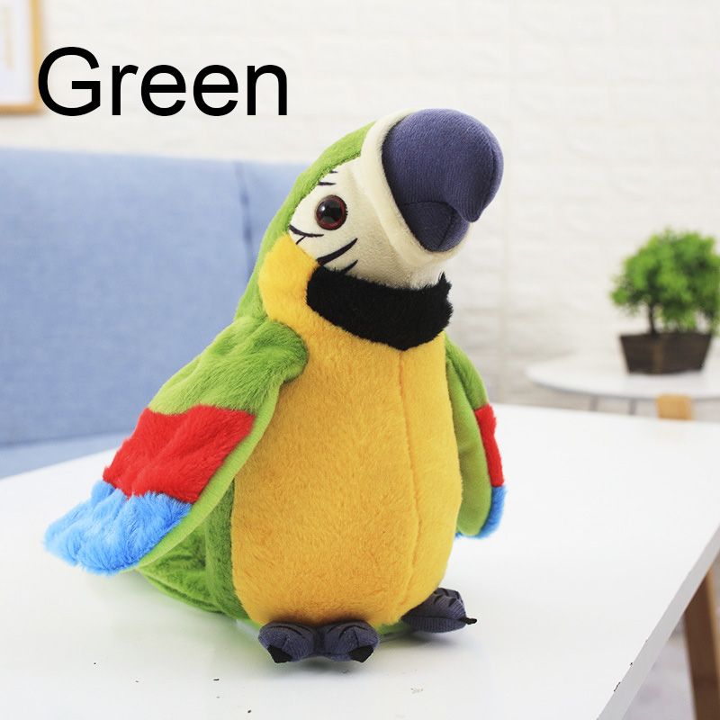 Interactive Talking Parrots Plush Toy