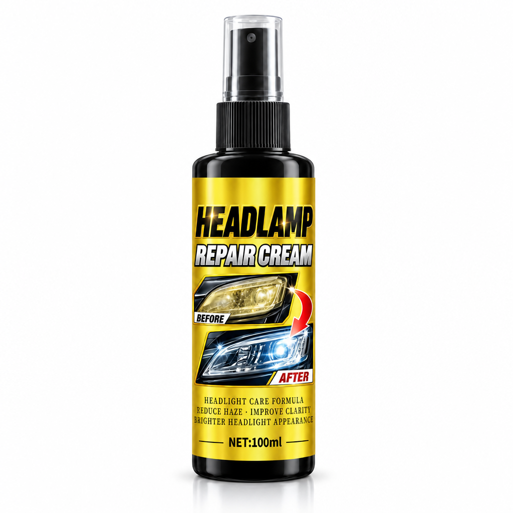 Car Headlight Restoration Spray for Car Light Repair and Renovation