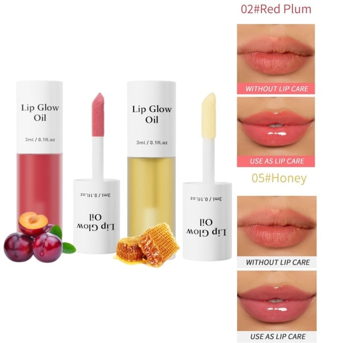 💖Moisturizing 7-Color Fruit Flavored Lip Oil💄