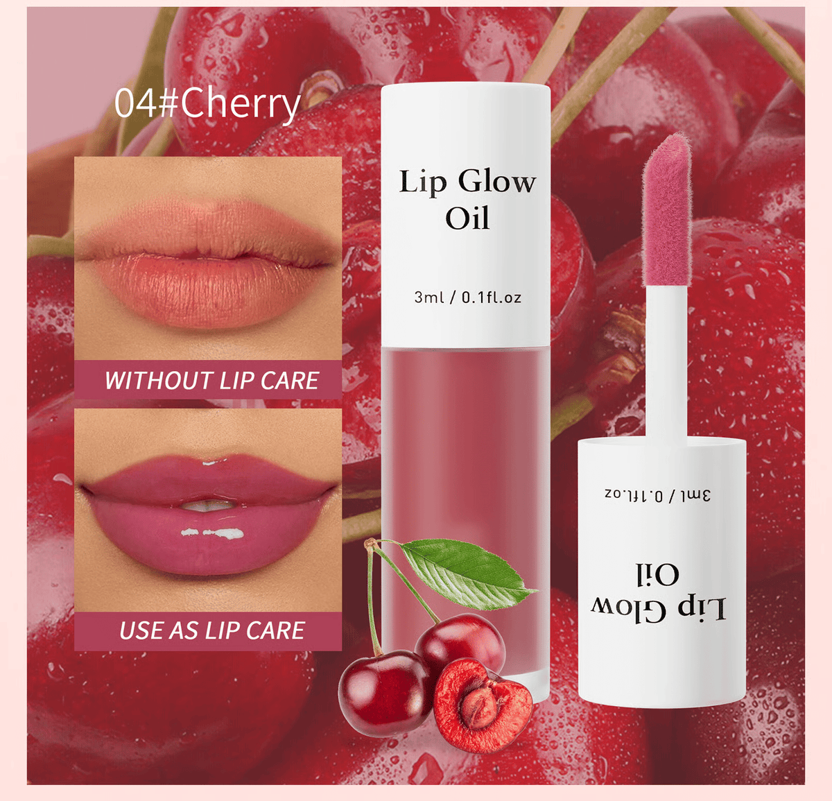 💖Moisturizing 7-Color Fruit Flavored Lip Oil💄