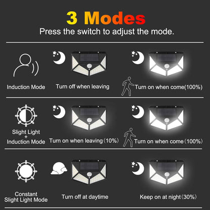 💡 Motion Sensor Solar Lights – Bright Outdoor Lighting