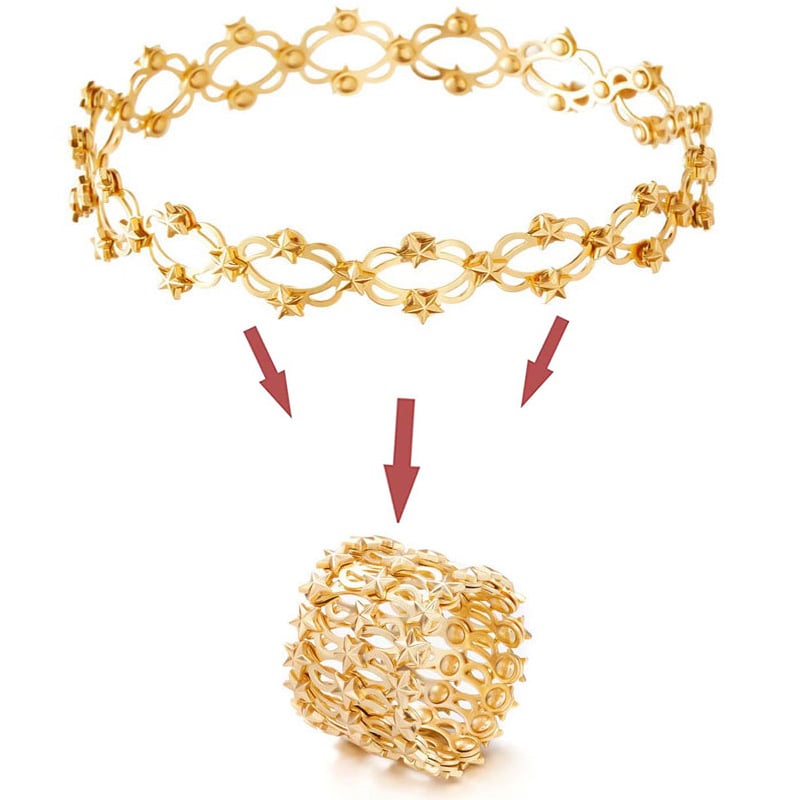 🔥Magic 2-in-1 Folding Retractable Ring Bracelet--🔥Buy 1 Get 1 Free💍(2 PCS)