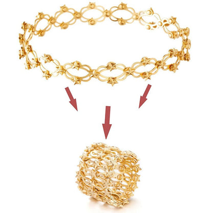🔥Magic 2-in-1 Folding Retractable Ring Bracelet--🔥Buy 1 Get 1 Free💍(2 PCS)