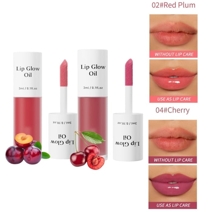 💖Moisturizing 7-Color Fruit Flavored Lip Oil💄