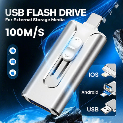 📱⚡ 50% OFF ! Free Up Phone Storage & Transfer Photos in Minutes — 4-in-1 Flash Drive for iPhone, Android & PC 💾