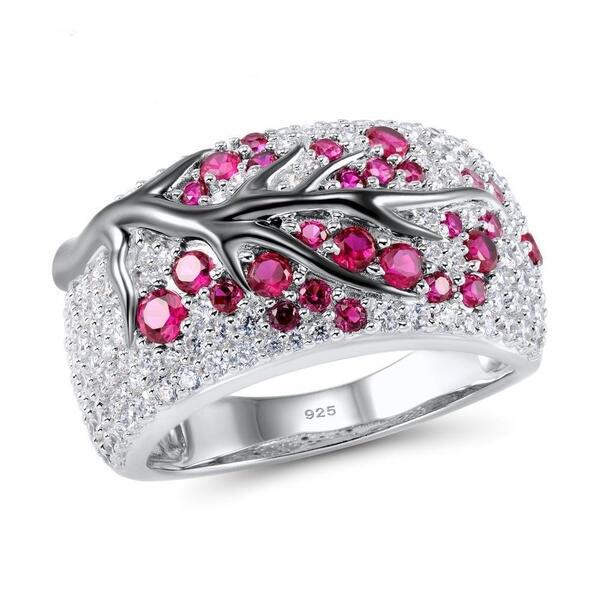 'New Beginnings' Crystal Tree Ring
