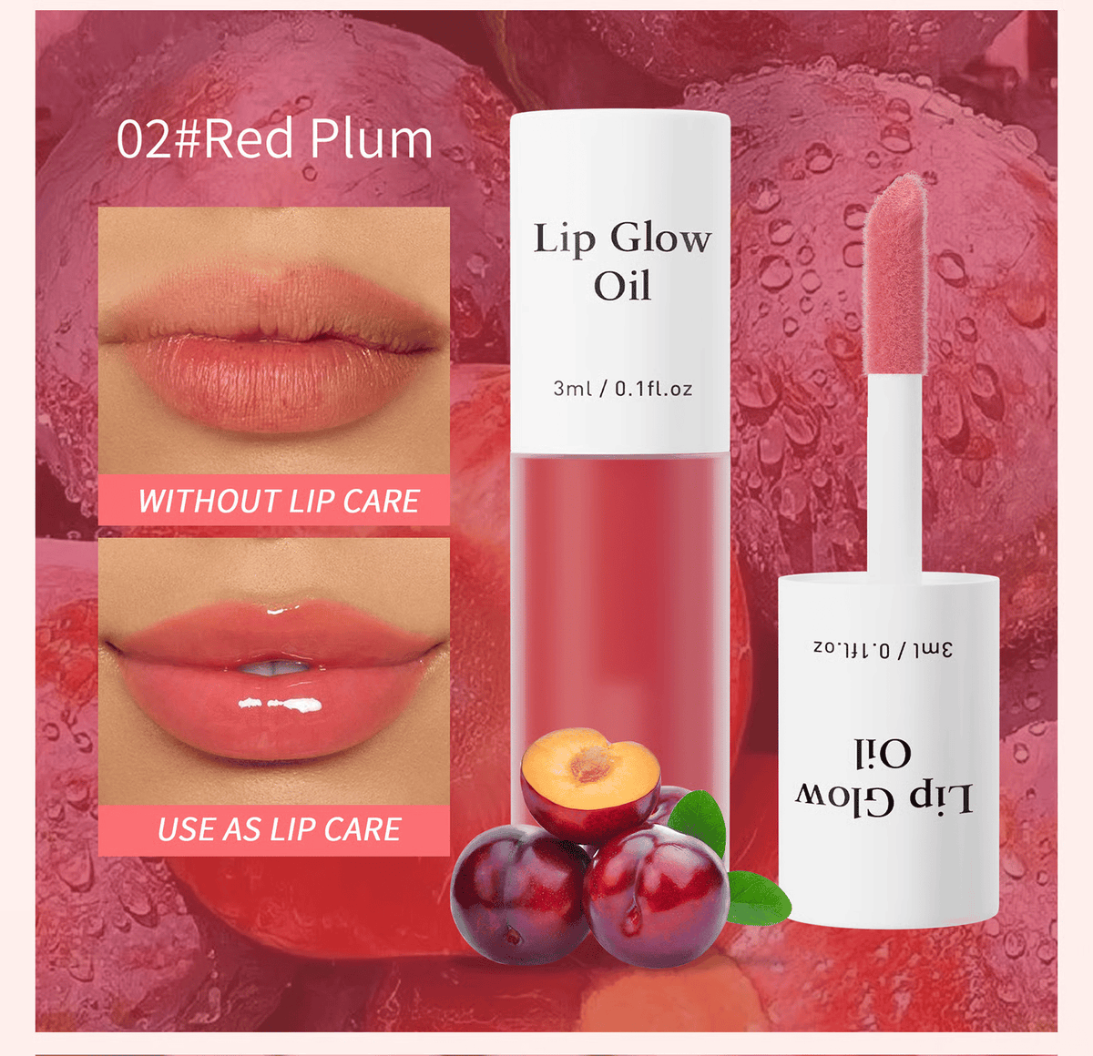 💖Moisturizing 7-Color Fruit Flavored Lip Oil💄