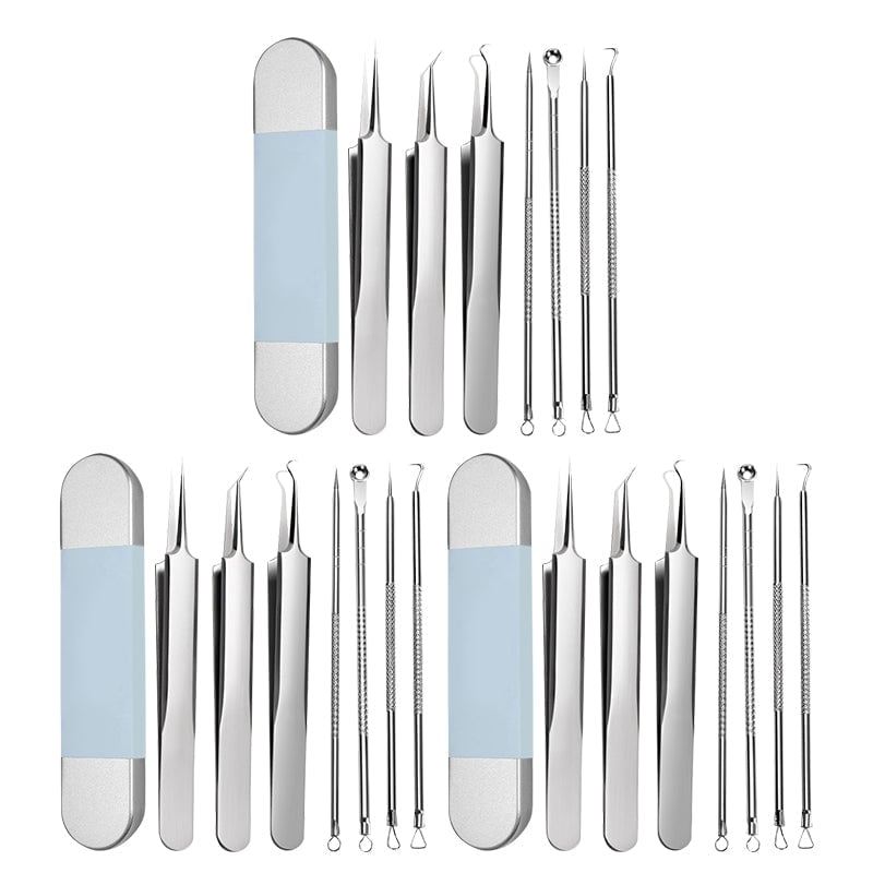 50% OFF🔥Stainless Steel Blackhead Remover Tool Kit