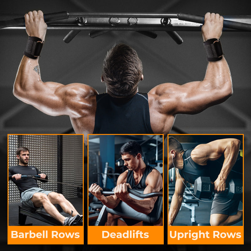 🔥Hot Sale🔥Heavy Duty Weight Lifting Wrist Hook Straps