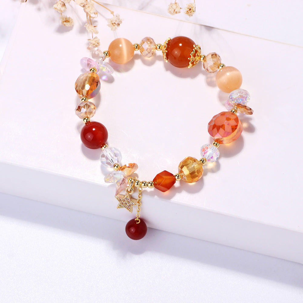 Natural Amethyst Water Drop Bracelet ( 10 Styles )