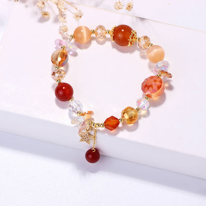 Natural Amethyst Water Drop Bracelet ( 10 Styles )