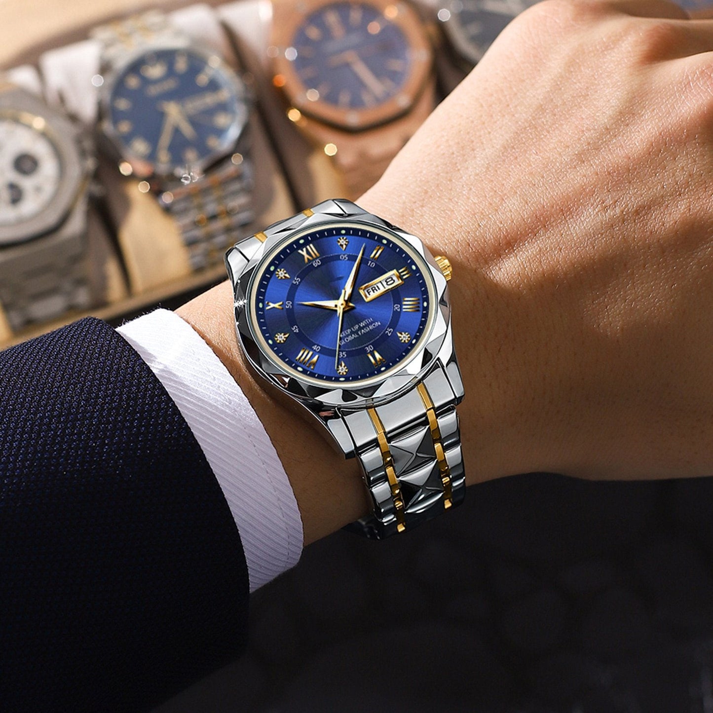 🎁 Waterproof Man Wristwatch