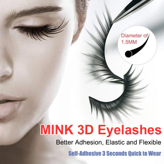 🔥 3D self-adhesive false eyelashes