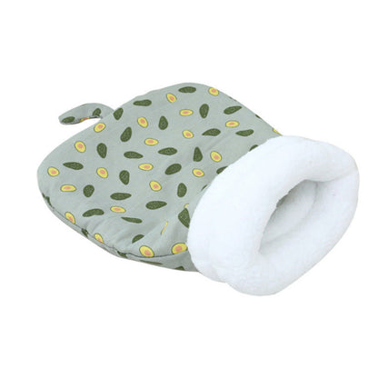 Cozy Pet Nest for Cats and Dogs - Plush & Machine Washable, Perfect for Your Pet's Comfort and Warmth