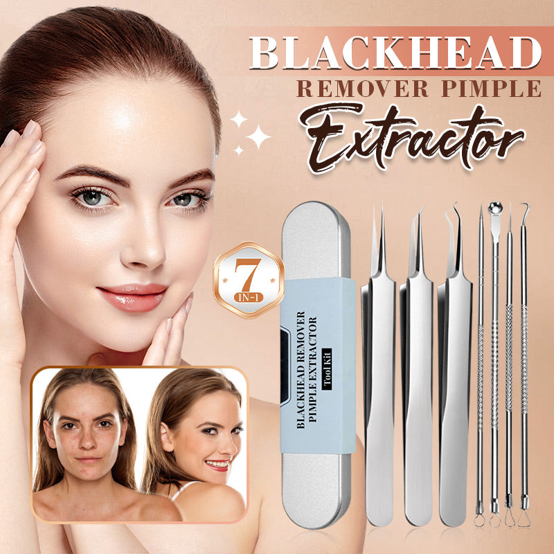 50% OFF🔥Stainless Steel Blackhead Remover Tool Kit