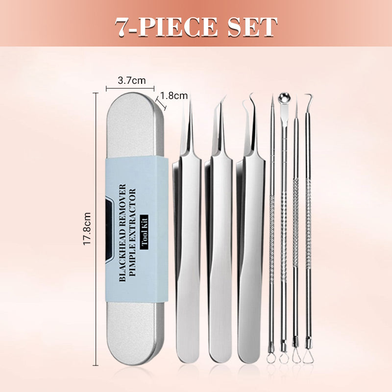 50% OFF🔥Stainless Steel Blackhead Remover Tool Kit