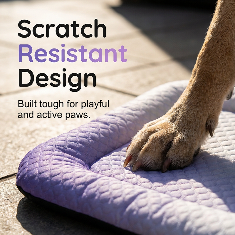 💖❄️Pet Cooling Mat for Dogs & Cats 🐾 Naturally Cool Ice-Silk Pad • Breathable, Washable & Soft 🌿  For Floors, Sofas & Car Travel • Multiple Sizes • Gradient Colours ☀️🐶🐱