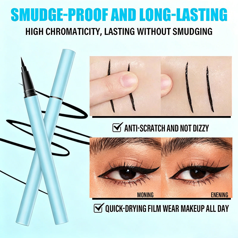 👁️Waterproof Fine Eyeliner Pen👁️ 0.01mm Tip with Smudge-Proof Formula – Ideal for Precise, Long-Lasting Eye Makeup ⚡