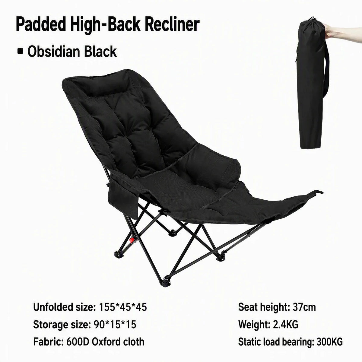 ⏳Time-Limited Special⏰Portable, adjustable folding chair for outdoor use – Lightweight, sturdy & versatile 🏕️✨