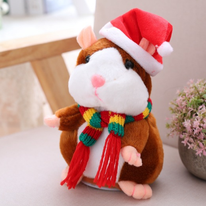 Talking Hamster Plush – repeats whatever you say, auto head-shaking, hilarious fun for kids & adults