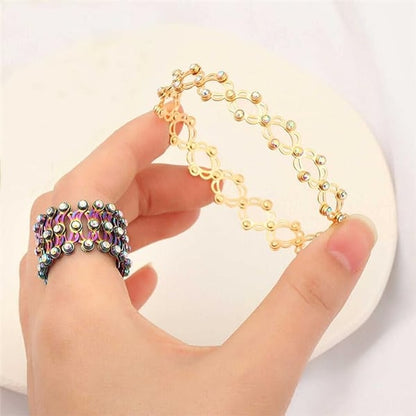 🔥Magic 2-in-1 Folding Retractable Ring Bracelet--🔥Buy 1 Get 1 Free💍(2 PCS)