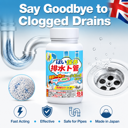 🔥Hot Sale 50% OFF🔥 Easy Drain Care! Effervescent Deodorising Tablets for Smelly Pipes 🌬️