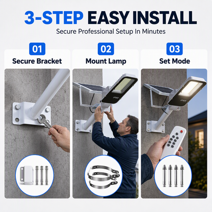 Super bright waterproof street solar light