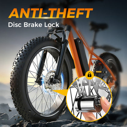🔒 Motorcycle and Bicycle Disc Lock