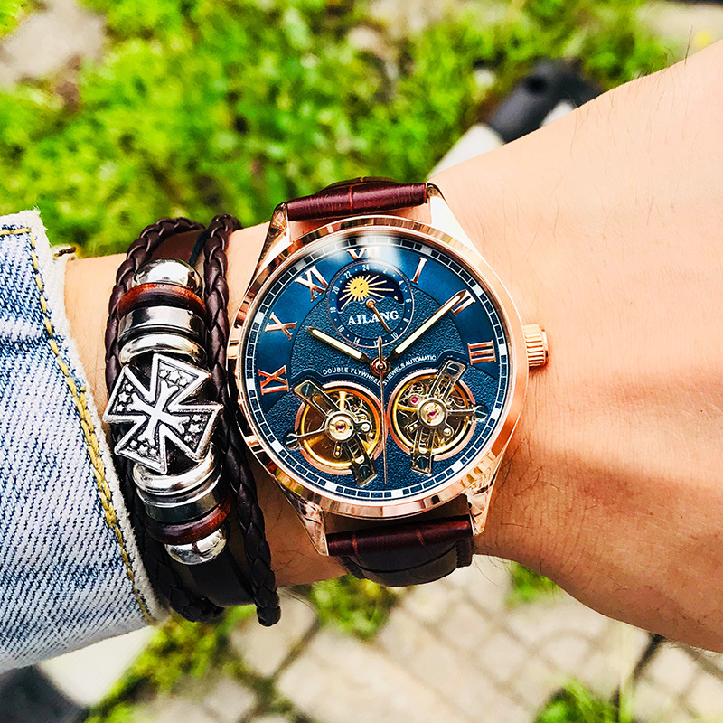 Men's Self-Winding Mechanical Wrist Watch