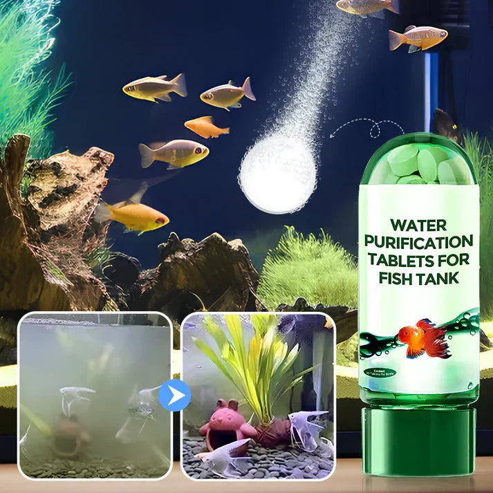 💥BIG SALE !!♻️💧Powerful Aquarium Water Purification Tablet