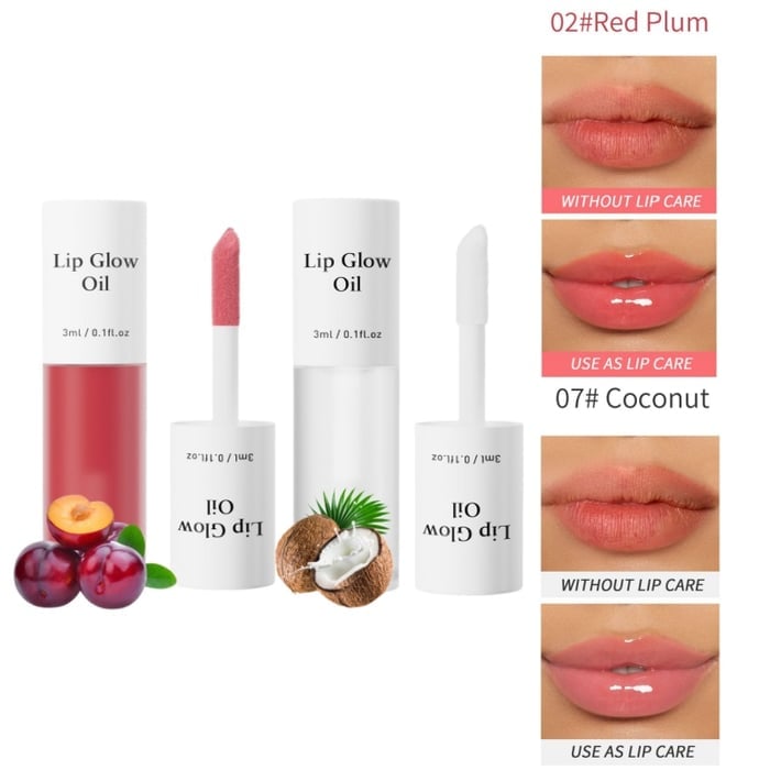 💖Moisturizing 7-Color Fruit Flavored Lip Oil💄