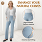 Loose High-Waist Business Casual Pants Yoga Pants Women Wide Leg Pants with Pockets Comfortable Athletic Sweatpants Outdoorfun