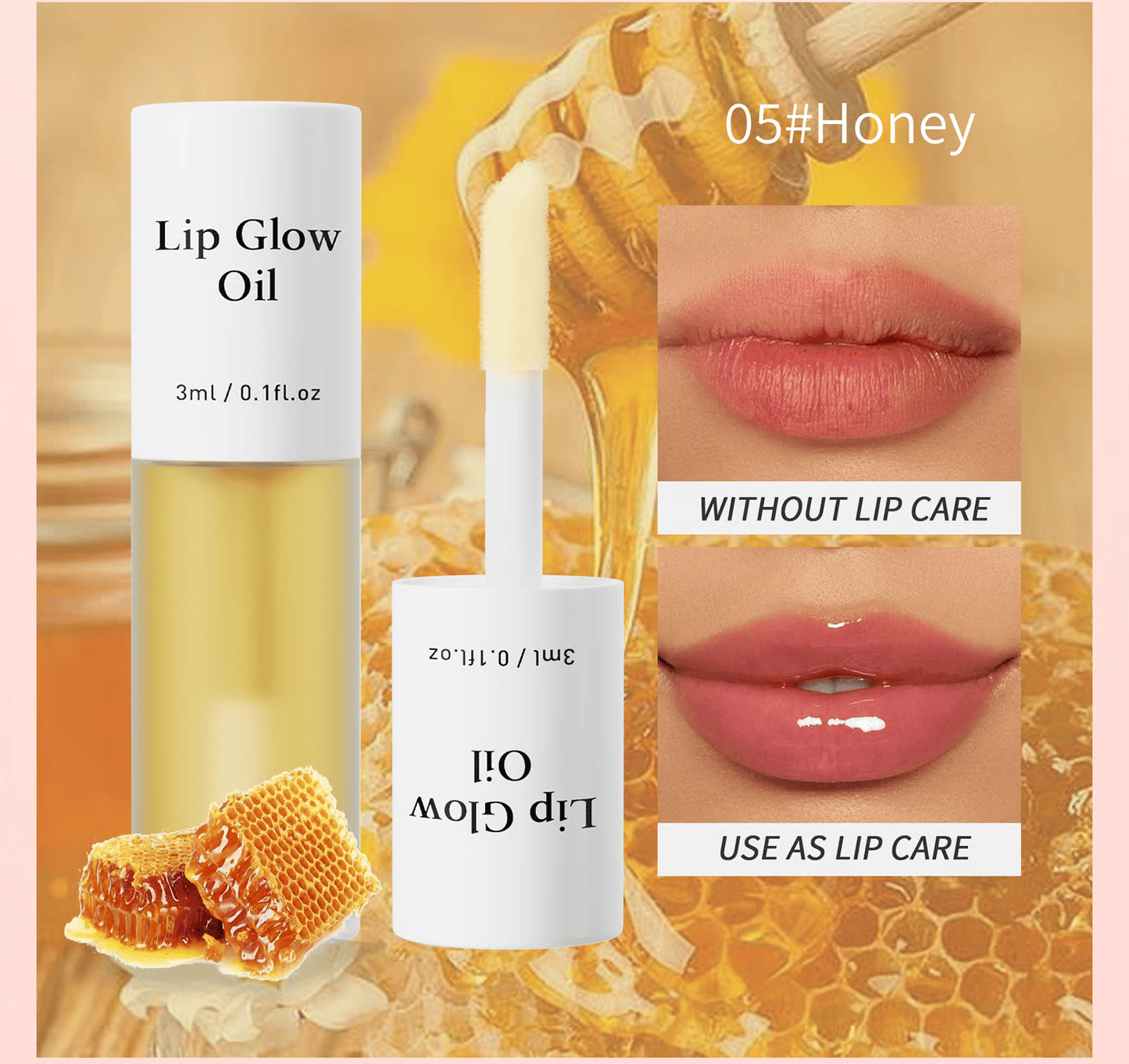 💖Moisturizing 7-Color Fruit Flavored Lip Oil💄