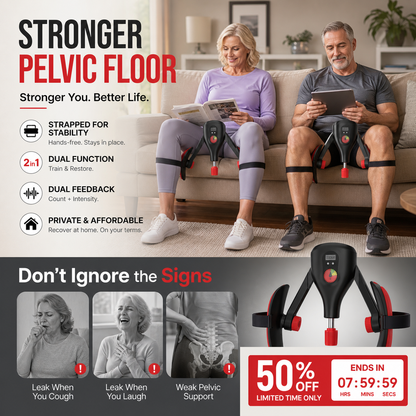 Upgraded Adjustable Multifunctional Thigh Trainer with Counter