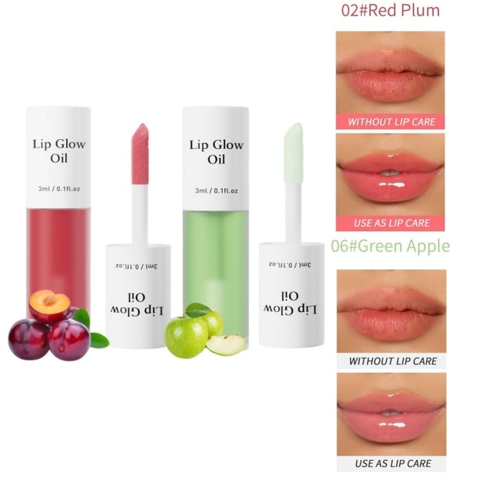 💖Moisturizing 7-Color Fruit Flavored Lip Oil💄
