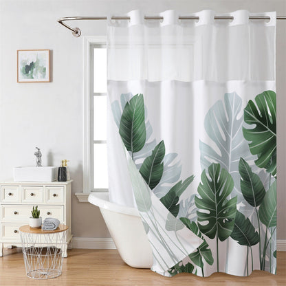 🔥Hot Sale 50% OFF🔥 Waffle Shower Curtain – Hotel Style, 180GSM, Water-Repellent, 183*190cm🚿