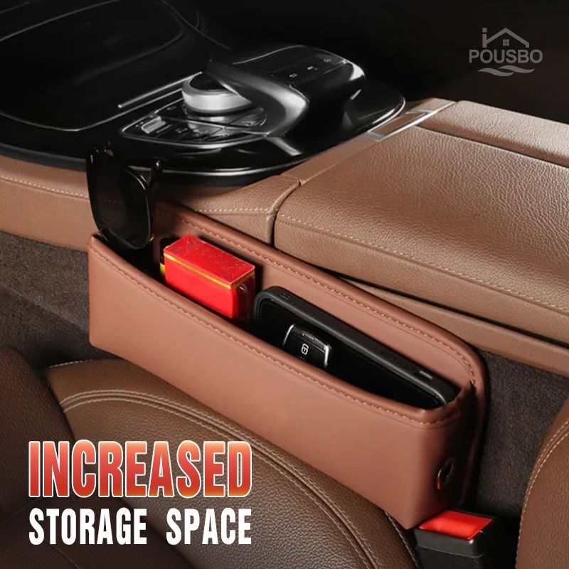 Car Seat Crevice Storage Box, Multifunctional Seat Crevice Storage Box, In-Car Seat and Center Console Storage Strip