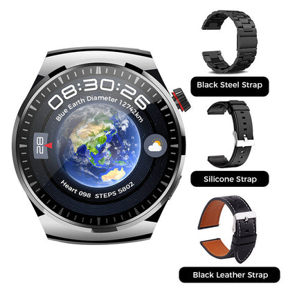 ✨Watch 4 PRO Round Smartwatch: martwatch for sports and health monitoring 💪⌚