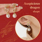 Dragon Hanging Bead Earrings -- （Have one's wishes come true！）
