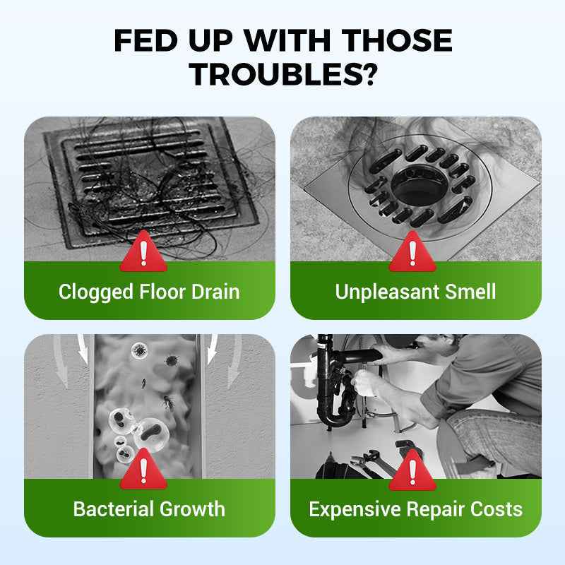🏖️Summer Cool Deal: 50% OFF!!👍🎉Pipe-Clearing Foaming Powder – Fast-Acting Drain Unclogger & Deodorizer